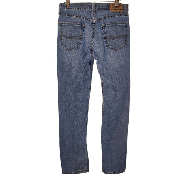 Levi Strauss Athletic Light Wash Denim Jeans - Picture 2 of 8